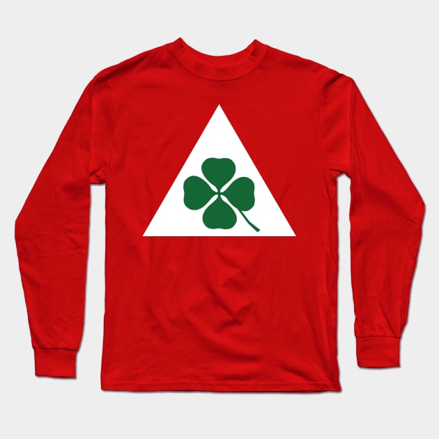 Quadrifoglio Classic Alfa Romeo Long Sleeve T-Shirt by AutomotiveArt